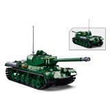 Dřevěné hračky Sluban Bitva o Budapešť M38-B0979 Sovětský těžký tank IS-2 2 v 1