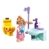 Dřevěné hračky Sluban Girls Dream M38-B0800A Koupelna