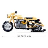 Dřevěné hračky Sluban Model Bricks M38-B0959 Armádní motorka
