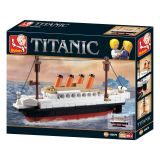 Dřevěné hračky Sluban Titanic M38-B0576 Titanic malý