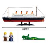 Dřevěné hračky Sluban Titanic M38-B0577 Titanic velký