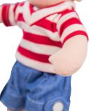 Dřevěné hračky Bigjigs Toys Látková panenka Harry 28 cm
