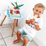 Dřevěné hračky Bigjigs Toys Stojánek se zmrzlinou