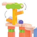 Dřevěné hračky Wonderworld Dřevěná kuličková dráha TRIX - Safari