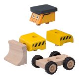Dřevěné hračky Wonderworld Dřevěný mini buldozér