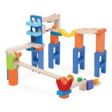 Dřevěné hračky Wonderworld Dřevěná kuličková dráha TRIX - Kouzelný most