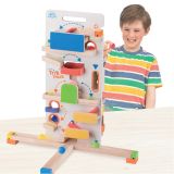 Dřevěné hračky Wonderworld Dřevěná kuličková dráha TRIX - Věž