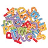 Dřevěné hračky Bigjigs Toys Magnetická barevná abeceda (velká písmena)