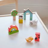 Dřevěné hračky Petit Collage Skládačka domeček
