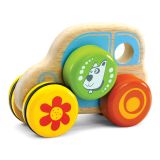 Dřevěné hračky Wonderworld Dřevěné autíčko Pejsek