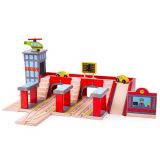 Dřevěné hračky Bigjigs Rail Nádraží Grand central station