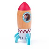 Dřevěné hračky Bigjigs Toys Dřevěná raketa