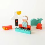 Dřevěné hračky Petit Collage Skládačka na moři