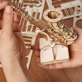 Dřevěné hračky RoboTime dřevěné 3D puzzle Saxofon