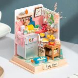 Dřevěné hračky RoboTime miniatura domečku Kuchyně chutí života