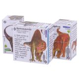 Dřevěné hračky Zoobookoo Kniha v kostce Dinosauři
