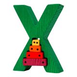Dřevěné hračky Fauna Abeceda písmeno X xylofón