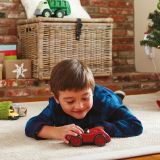 Dřevěné hračky Green Toys Závodní auto červené