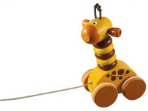 Dřevěné hračky Detoa Žirafa Mary tahací hračka