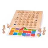 Dřevěné hračky Bigjigs Toys Paměťová hra Rozpoznávání barev