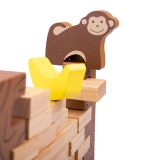 Dřevěné hračky Bigjigs Toys Dřevěná motorická hra Řítící se džungle