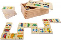 Dřevěné hračky small foot Domino v boxu