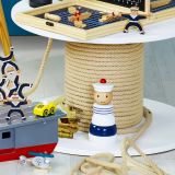 Dřevěné hračky Vilac Dřevěná stohovací věž Námořník