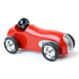 Dřevěné hračky Vilac Historické závodní auto červené