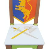 Dřevěné hračky Fantasy Fileds Set 2 židlí Rytíři a draci Fantasy Fields