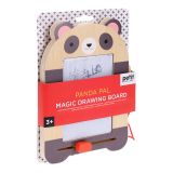 Dřevěné hračky Petit Collage Magnetická kreslící tabulka panda