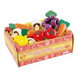 Dřevěné hračky small foot Kuchyně krabice se zeleninou