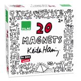 Dřevěné hračky Vilac Dřevěné magnetky Keith Haring