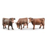 Dřevěné hračky Bruder Figurka kráva hnědá