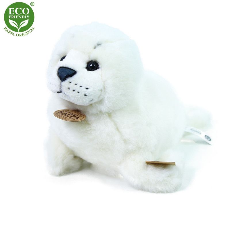 Dřevěné hračky Rappa Plyšový tuleň 30 cm ECO-FRIENDLY