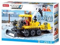 Dřevěné hračky Sluban Town M38-B0952 Sněžné záchranné vozidlo