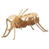 Woodcraft Dřevěné 3D puzzle moskyt