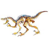 Woodcraft Dřevěné 3D puzzle Velociraptor