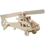 Woodcraft Dřevěné 3D puzzle vrtulník