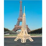 Woodcraft Dřevěné 3D puzzle eiffelova věž menší