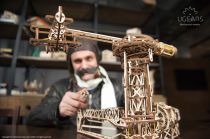 Dřevěné hračky Ugears 3D dřevěné mechanické puzzle Létající stroje