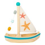Dřevěné hračky small foot Vodní hračka plachetnice hvězdice