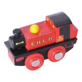Dřevěné hračky Bigjigs Rail Dřevěná replika lokomotivy EHLR Jack