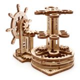 Dřevěné hračky Ugears 3D dřevěné mechanické puzzle Organizér na psací potřeby