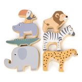 Dřevěné hračky small foot Skládací zvířátka Safari
