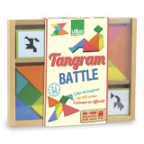 Dřevěné hračky Vilac Hra souboj tangramů