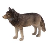 Dřevěné hračky Mojo Animal Planet Vlk obecný stojící