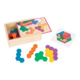 Dřevěné hračky small foot Logická hra Mozaika