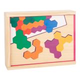 Dřevěné hračky small foot Logická hra Mozaika