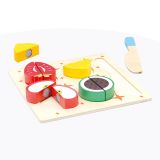 Dřevěné hračky Bino 3D puzzle Ovoce