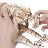 Dřevěné hračky RoboTime 3D dřevěné mechanické puzzle Obléhací kanón